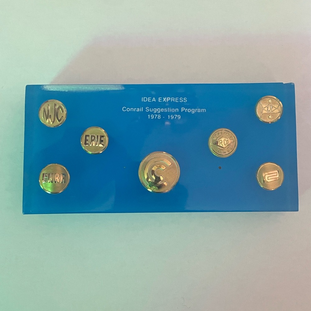 Conrail Idea Express Commemorative Paperweight